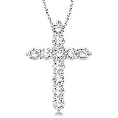 Diamond Cross Pendant