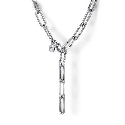 Bujukan Sterling Silver Paperclip Chain