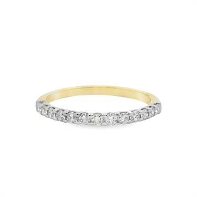 Shared Prong Anniversary Ring