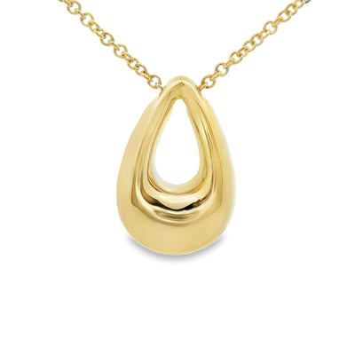 Open Teardrop Pendant
