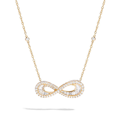 Diamond Infinity Necklace