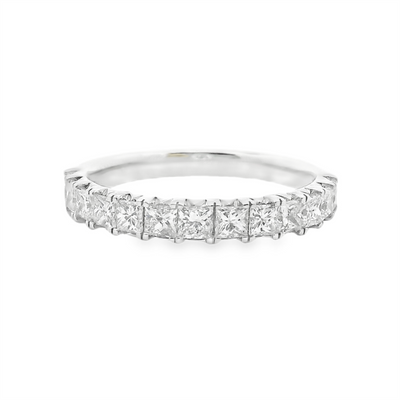 Diamond Straight Band Wedding Ring