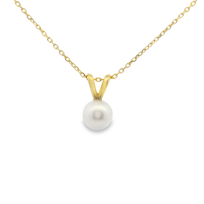 Pearl Solitaire Pendant