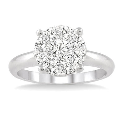 Lovebright Diamond Solitaire Engagement Ring