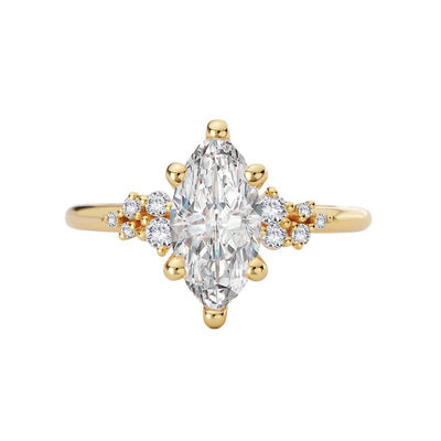 Marquise Diamond Engagement Ring