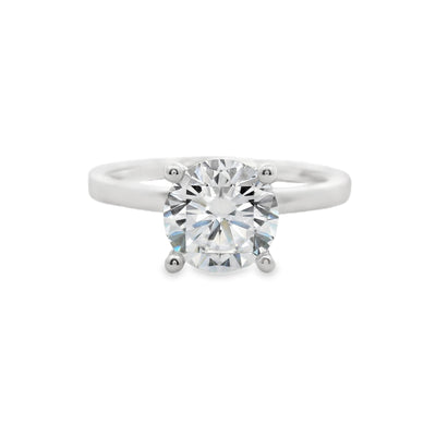 Round Diamond Solitaire Engagement Ring