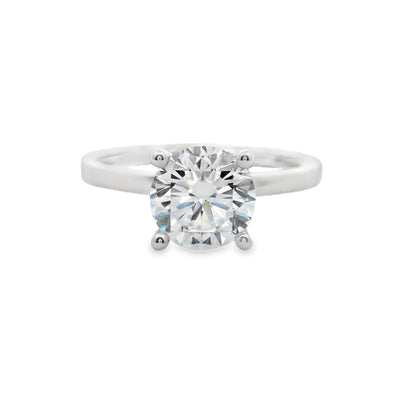 Round Diamond Solitaire Engagement Ring