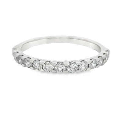 Shared Prong Anniversary Ring