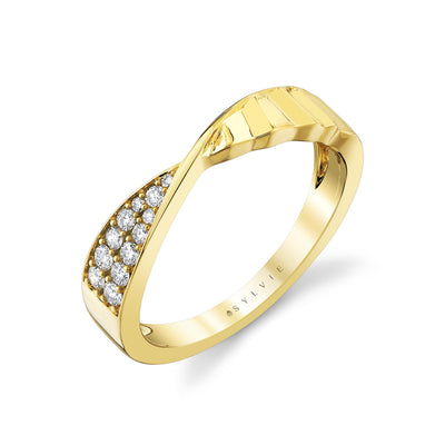 Diamond Twist Fashion Ring