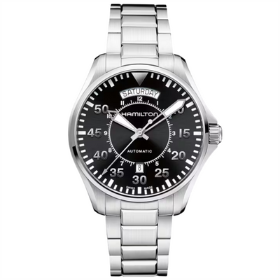 Hamilton Khaki Aviation "Pilot Day Date Auto" Watch, 42 mm