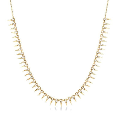 Diamond Spike Necklace