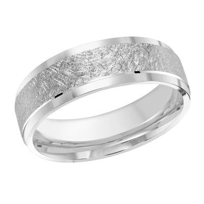 Men's Scratch Finish Wedding Ring