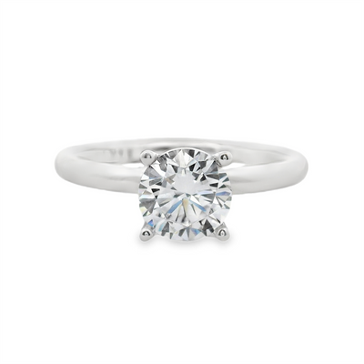 Round Diamond Solitaire Engagement Ring
