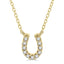 Petite Horseshoe Diamond Necklace