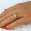 Oval Diamond Engagement Ring