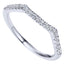 Diamond Contour Wedding Ring