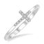 Diamond Cross Fashion Ring