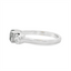 Oval Diamond Three Stone Engagement Ring