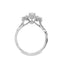 Oval Diamond Halo Engagement Ring