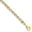 Two-Tone Fancy Link Bracelet