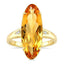 Citrine & Diamond Fashion Ring
