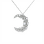 Diamond Moon Necklace