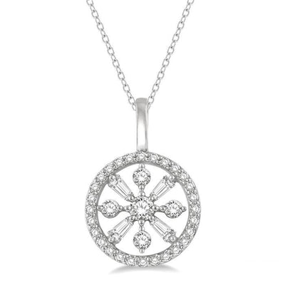 Circular Drop Pendant