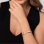 Bujukan Sterling Silver & 14k Yellow Gold Mother of Pearl Bracelet