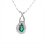 Emerald & Diamond Pendant