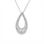 Teardrop Diamond Pendant