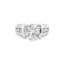 Round Diamond Wide Band Engagement Ring