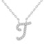 Script Initial Necklace