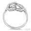 Heart Shape Journey Diamond Fashion Ring