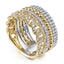 Bujukan Diamond Stackable Ring