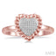 Heart Shape Diamond Fashion Ring
