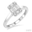Fusion Diamond Engagement Ring