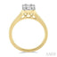 Fusion Diamond Engagement Ring
