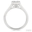 Emerald Shape Bezel Set Fusion Diamond Ring