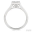 Emerald Shape Bezel Set Fusion Diamond Ring