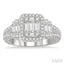 Halo Fusion Diamond Engagement Ring