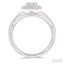 Halo Fusion Diamond Engagement Ring