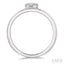 Stackable Oval Shape Diamond Promise Ring