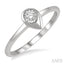 Stackable Pear Shape Diamond Promise Ring