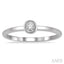 Stackable Round Shape Diamond Promise Ring