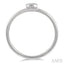 Stackable Round Shape Diamond Promise Ring