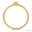Stackable Round Shape Diamond Promise Ring