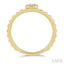 Stackable Round Shape Diamond Promise Ring