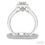 Halo Fusion Diamond Wedding Set