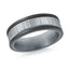 Men's Tantalum & Carbon Fiber Wedding Ring