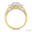 Past Present & Future Fusion Diamond Engagement Ring